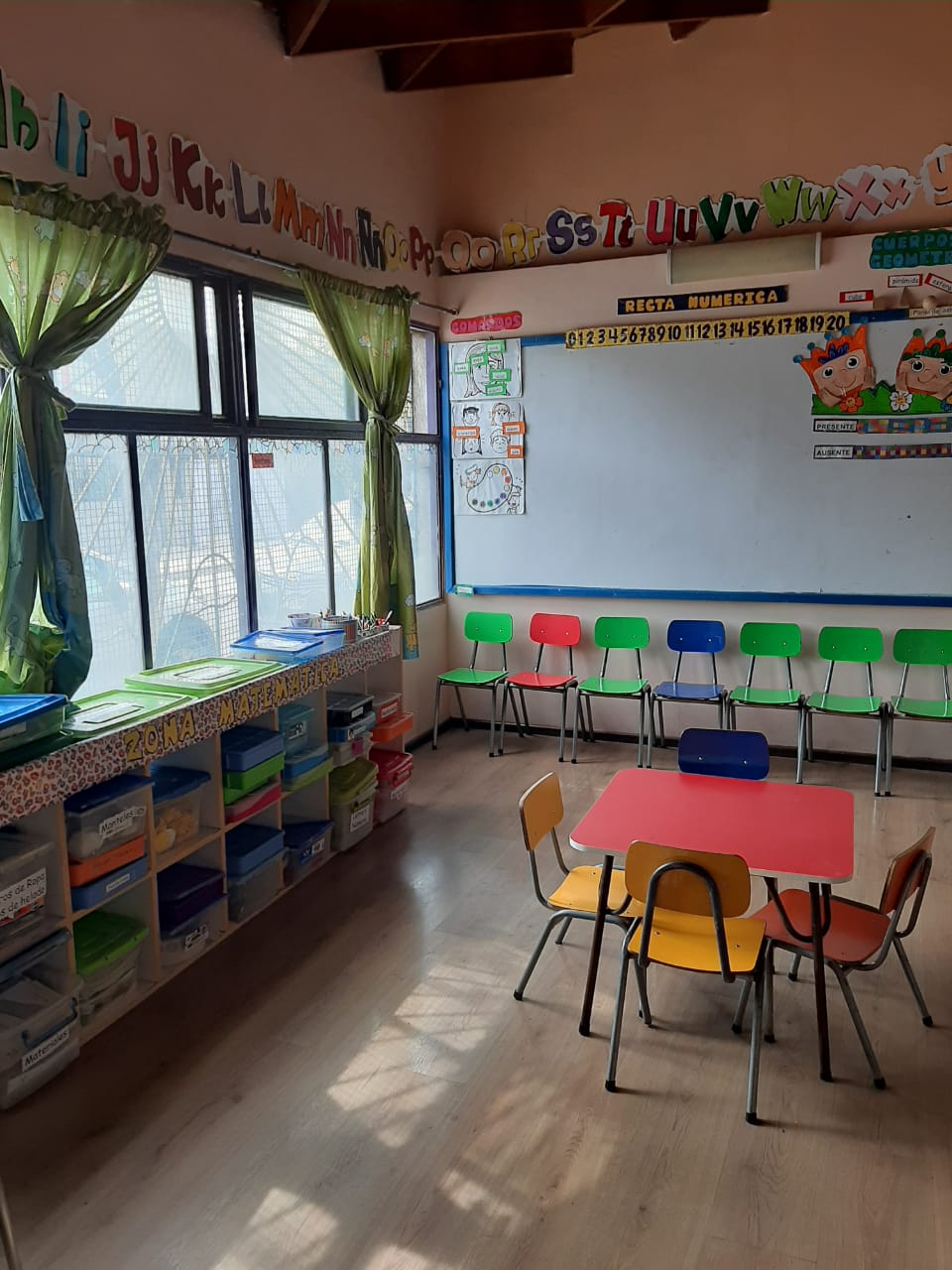 Espacios educativos del Jardín Infantil Illapitas