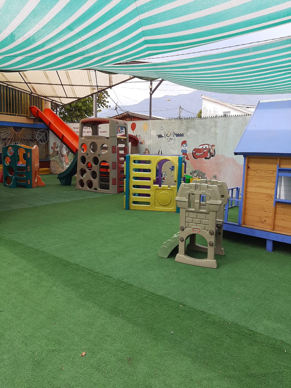 Espacios e infraestructura del Jardín Infantil Illapitas