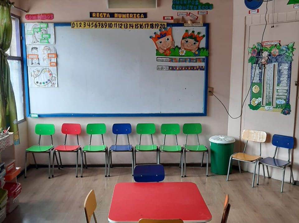 Espacios del Jardín Infantil Illapitas en Peñalolén